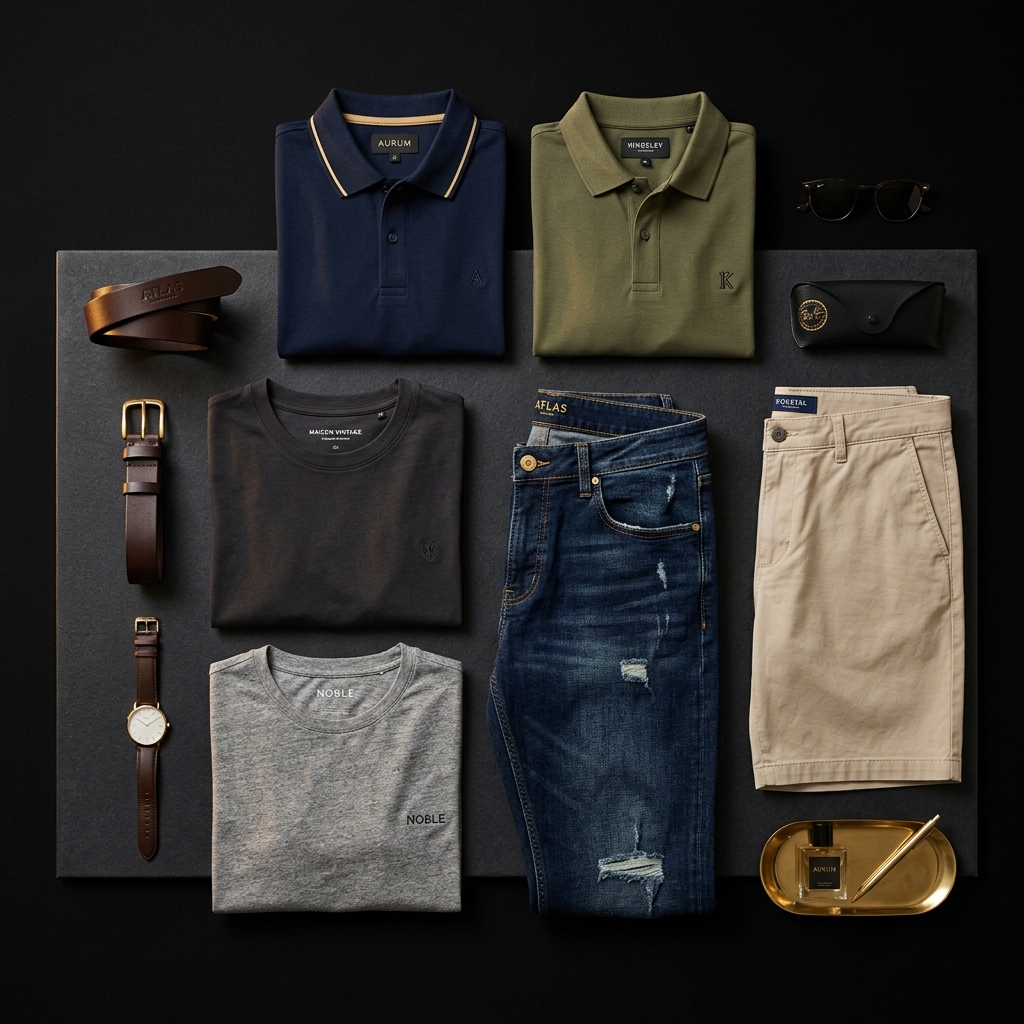 Roupas masculinas casuais premium – camisetas e jeans – King for Man Catanduva