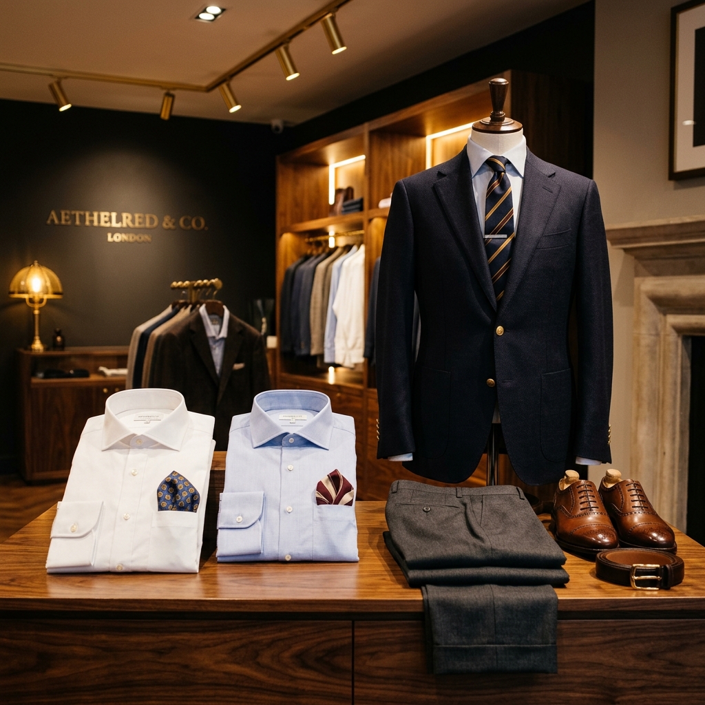 Interior da loja King for Man com roupas masculinas casual premium em Catanduva SP